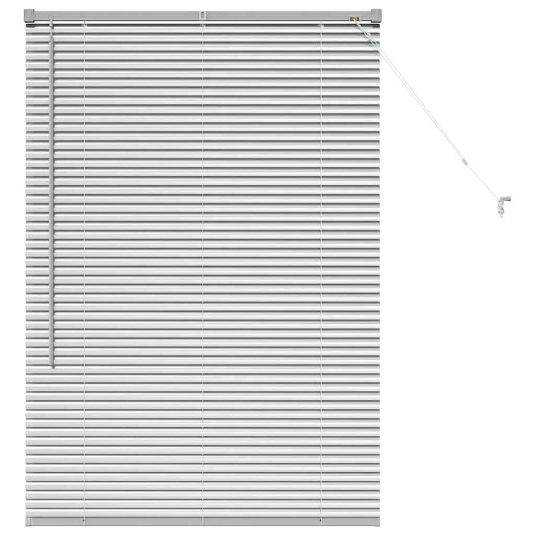 Vidaxx Jalousien Silber 130 x 90 cm Aluminium