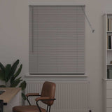Vidaxx Jalousien Silber 130 x 100 cm Aluminium - afbeelding 3