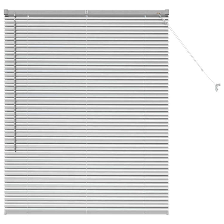Vidaxx Jalousien Silber 130 x 105 cm Aluminium