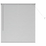 Vidaxx Jalousien Silber 130 x 115 cm Aluminium - afbeelding 2