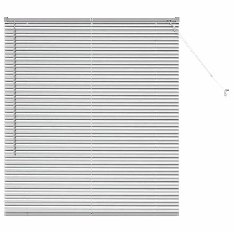 Vidaxx Jalousien Silber 130 x 120 cm Aluminium