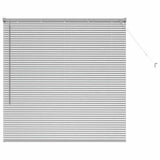 Vidaxx Jalousien Silber 130 x 130 cm Aluminium - afbeelding 2