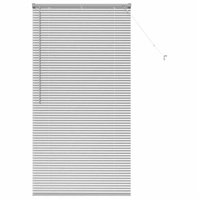 Vidaxx Jalousien Silber 175 x 95 cm Aluminium