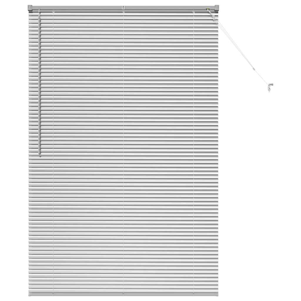 Vidaxx Jalousien Silber 175 x 120 cm Aluminium