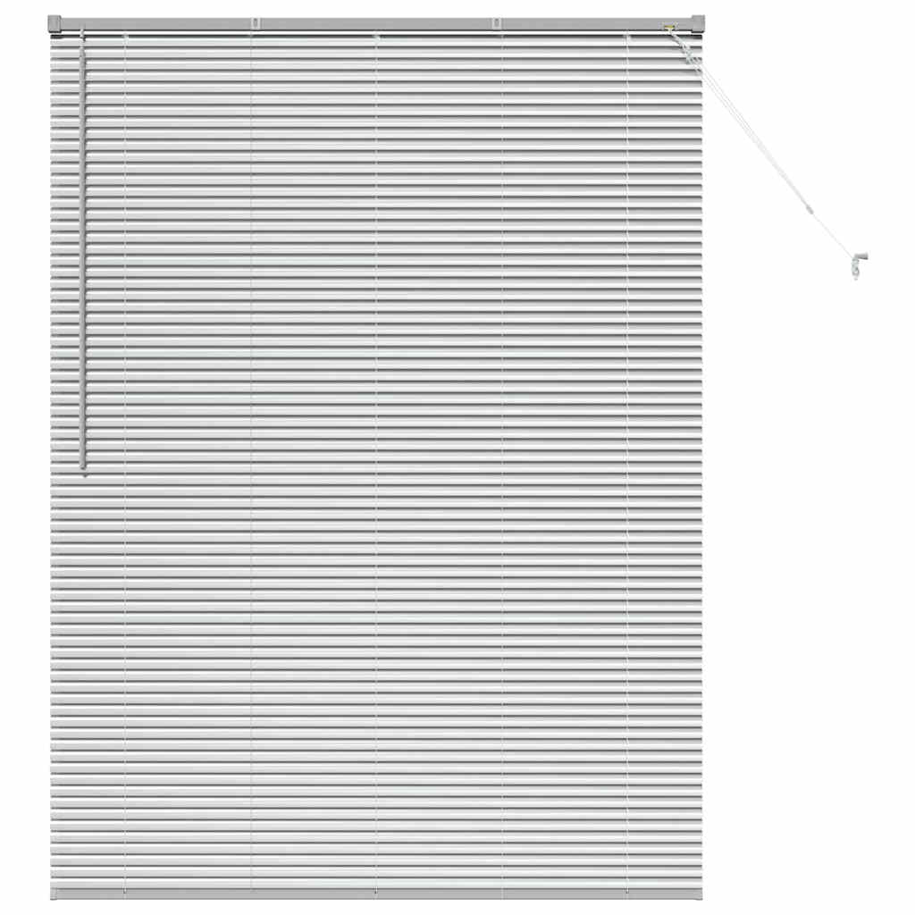 Vidaxx Jalousien Silber 175 x 130 cm Aluminium