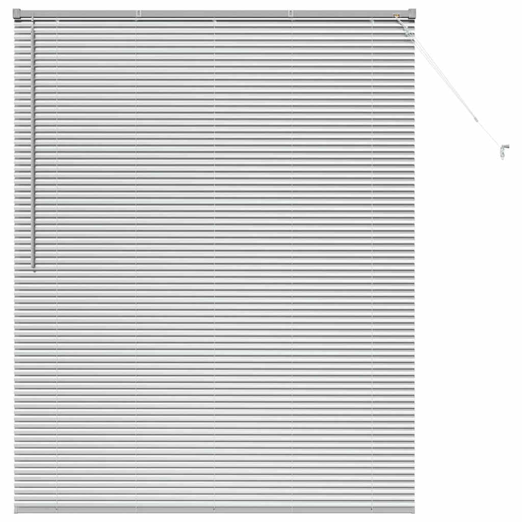 Vidaxx Jalousien Silber 175 x 140 cm Aluminium