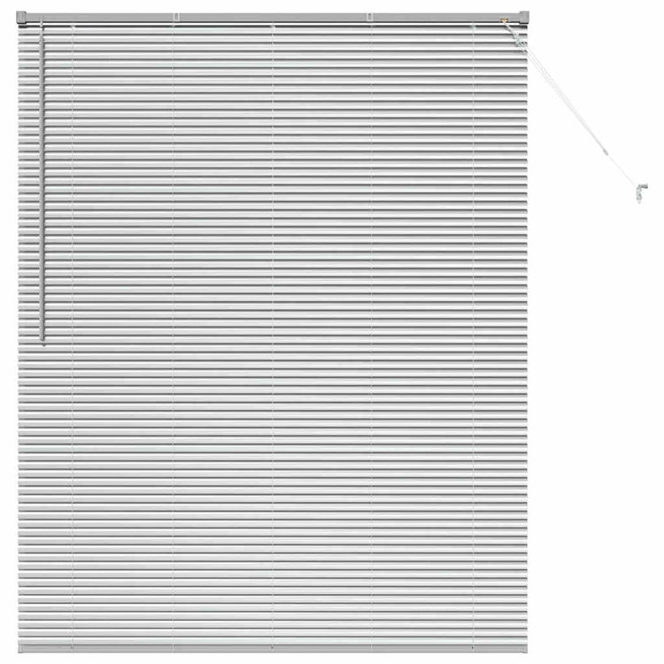 Vidaxx Jalousien Silber 175 x 150 cm Aluminium