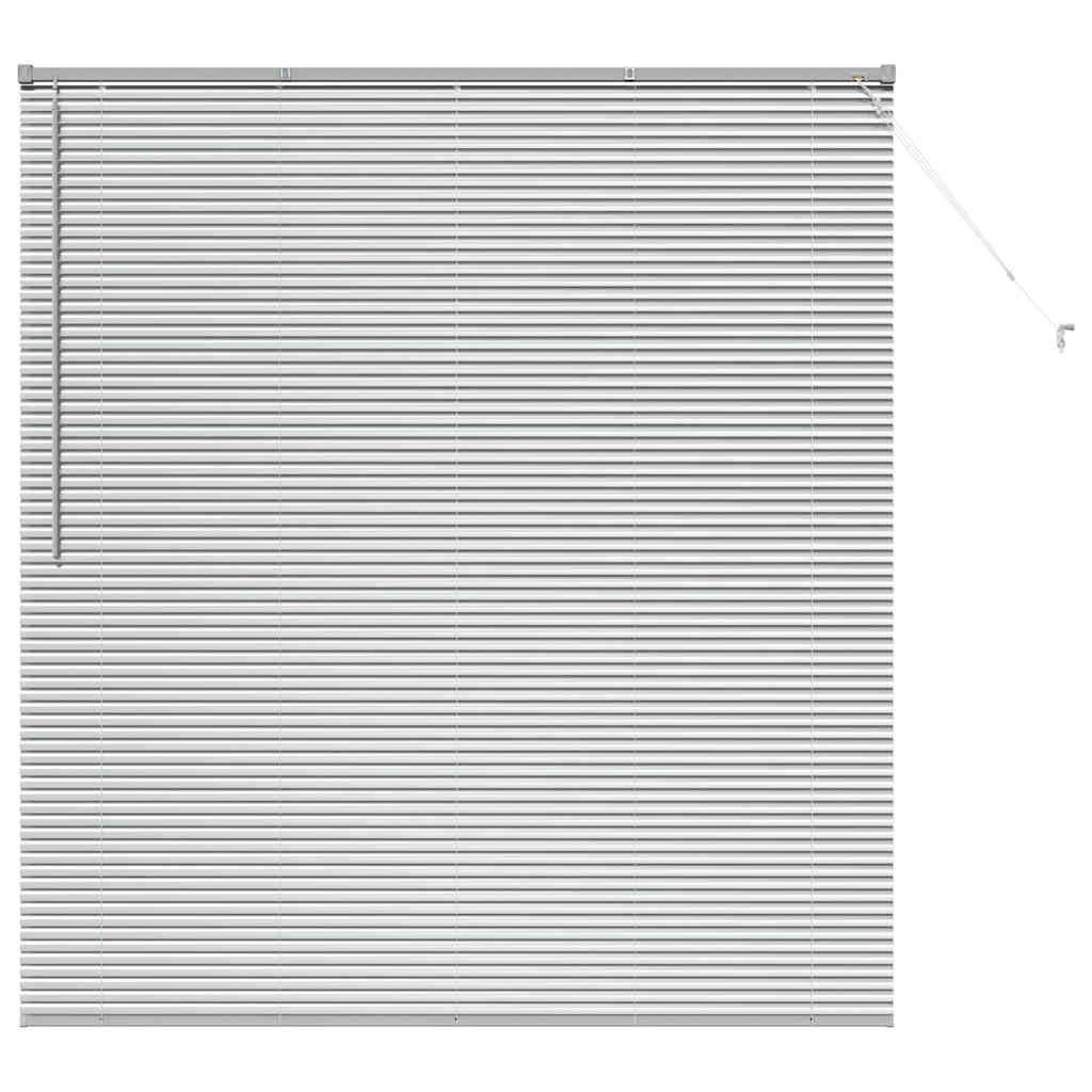 Vidaxx Jalousien Silber 175 x 155 cm Aluminium