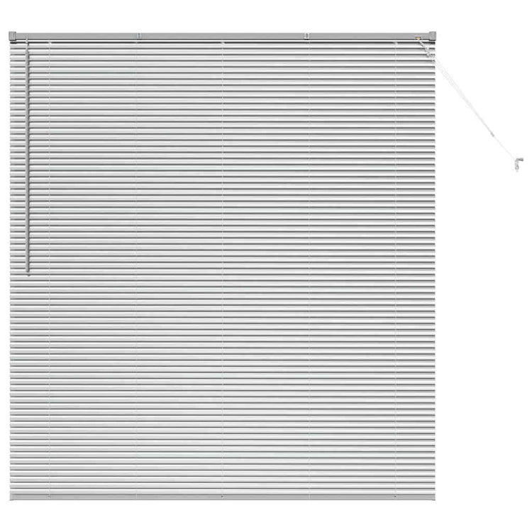 Vidaxx Jalousien Silber 175 x 160 cm Aluminium