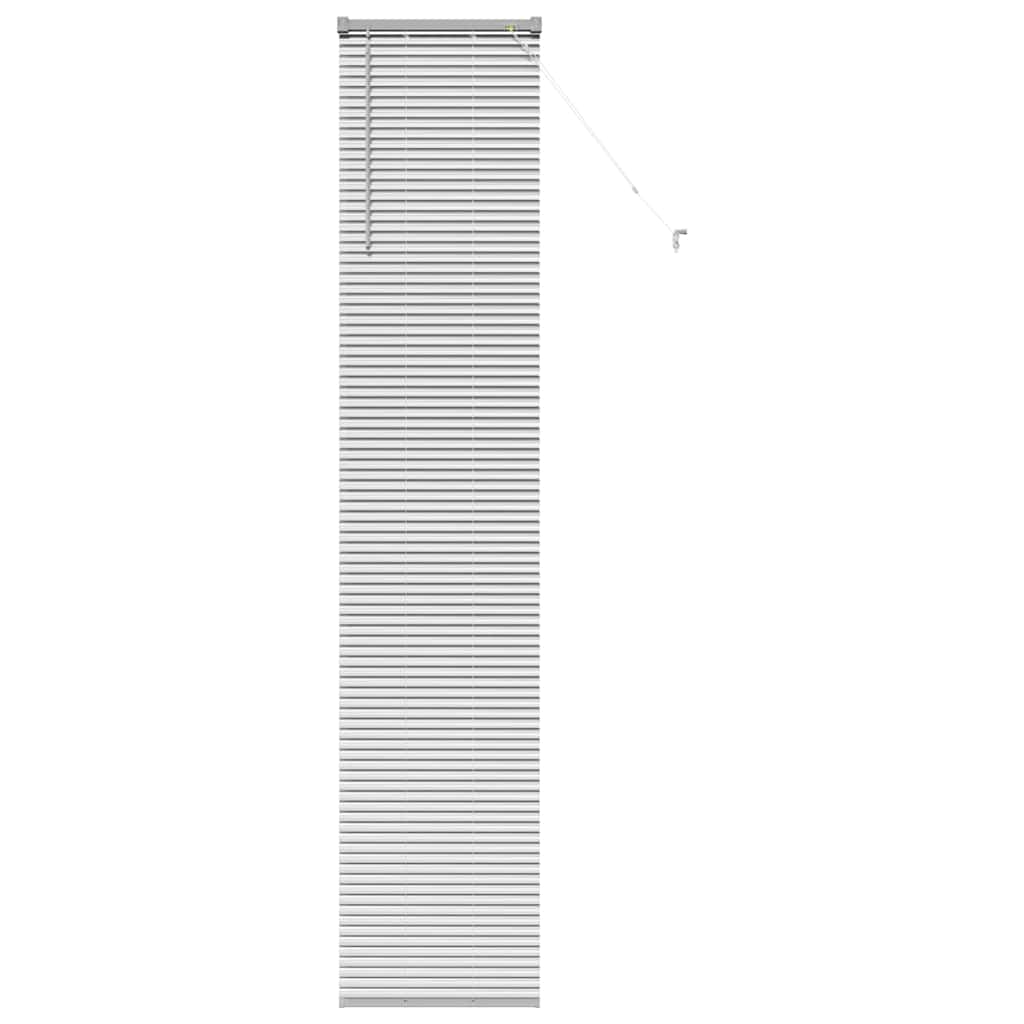Vidaxx Jalousien Silber 220 x 40 cm Aluminium