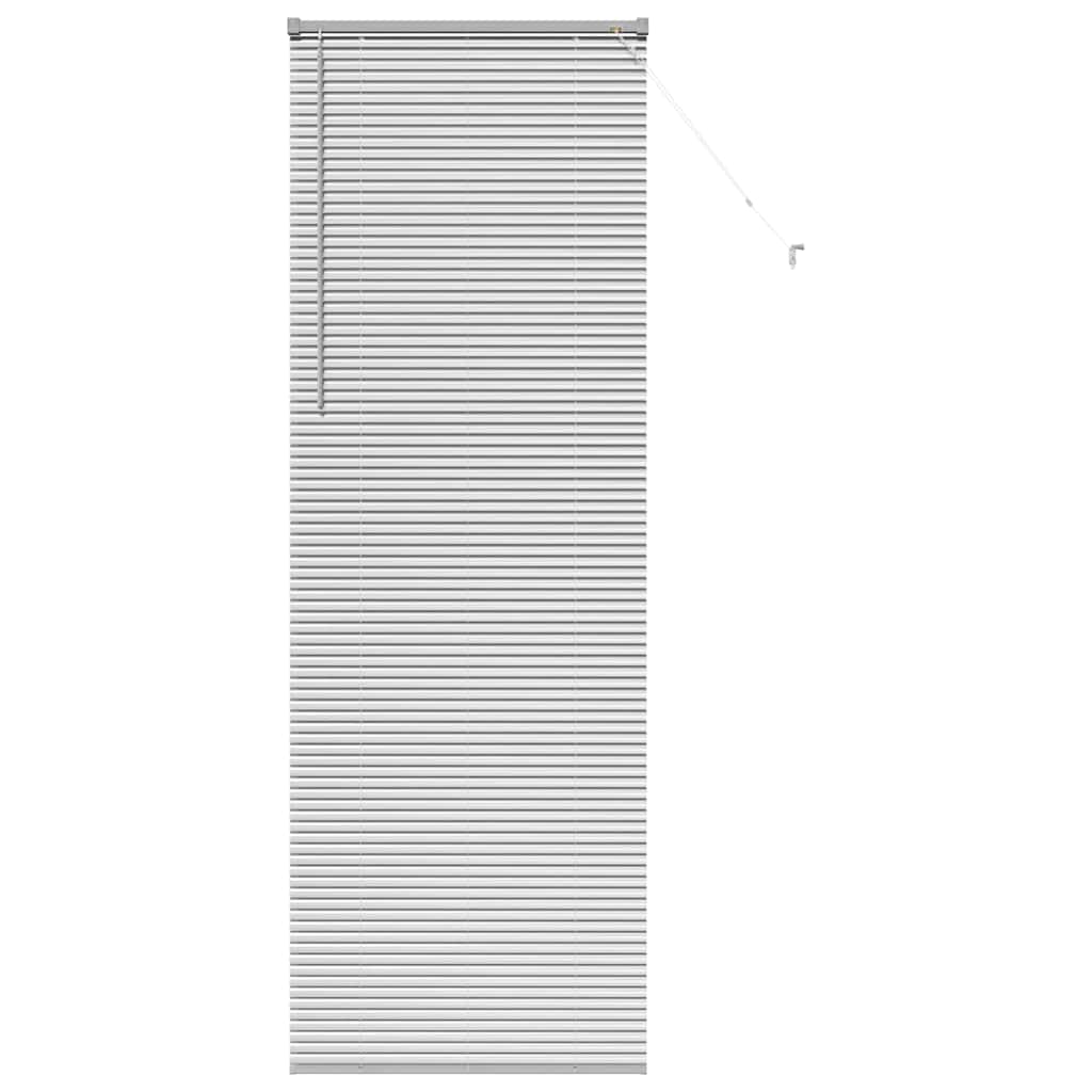 Vidaxx Jalousien Silber 220 x 75 cm Aluminium