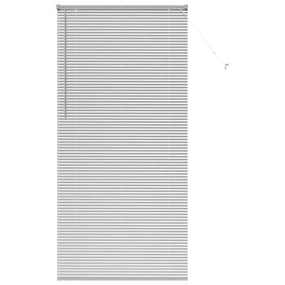 Vidaxx Jalousien Silber 220 x 100 cm Aluminium