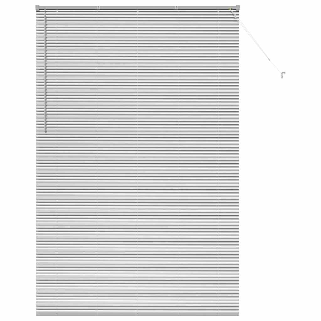 Vidaxx Jalousien Silber 220 x 145 cm Aluminium