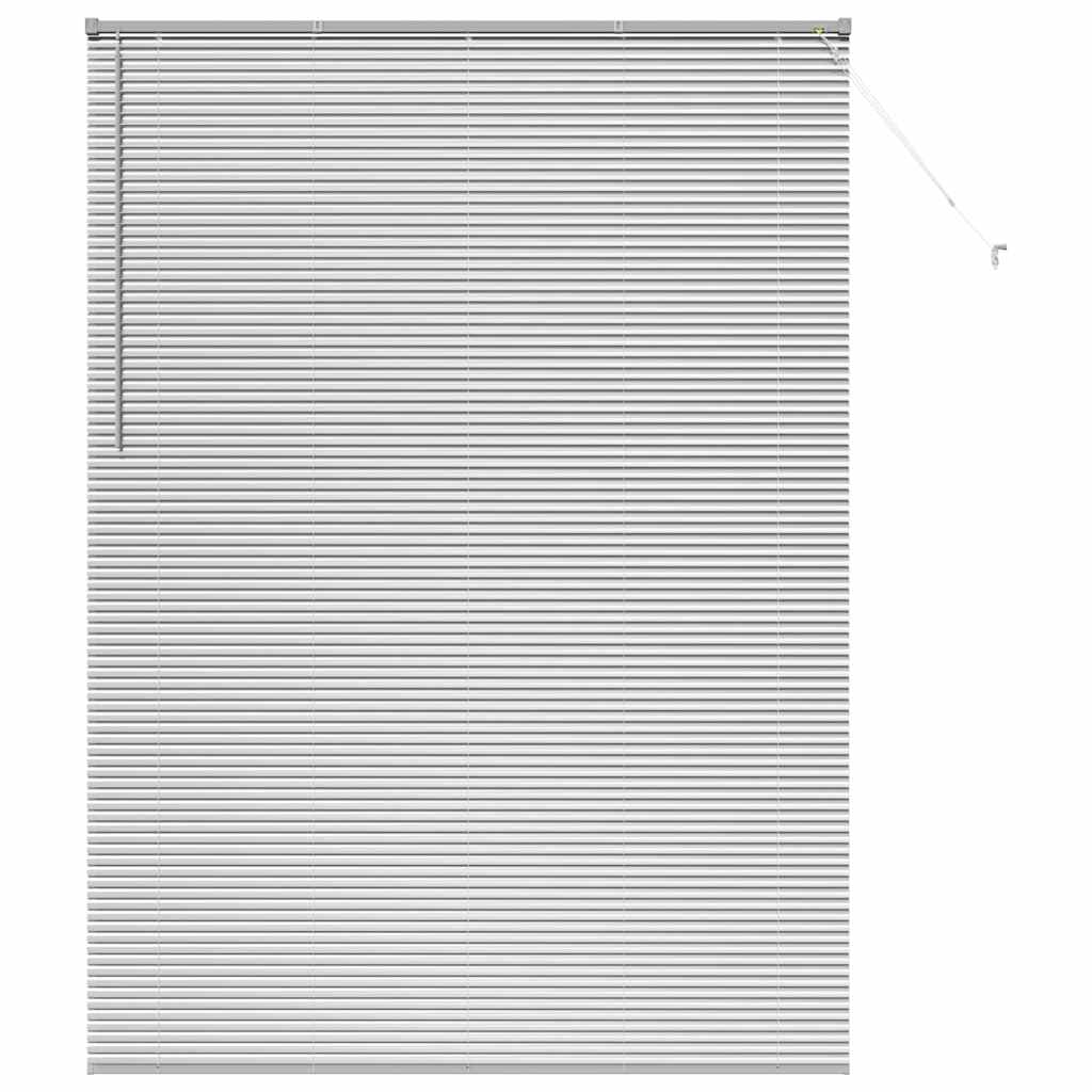 Vidaxx Jalousien Silber 220 x 155 cm Aluminium