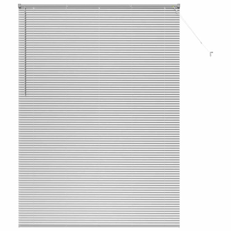 Vidaxx Jalousien Silber 220 x 160 cm Aluminium