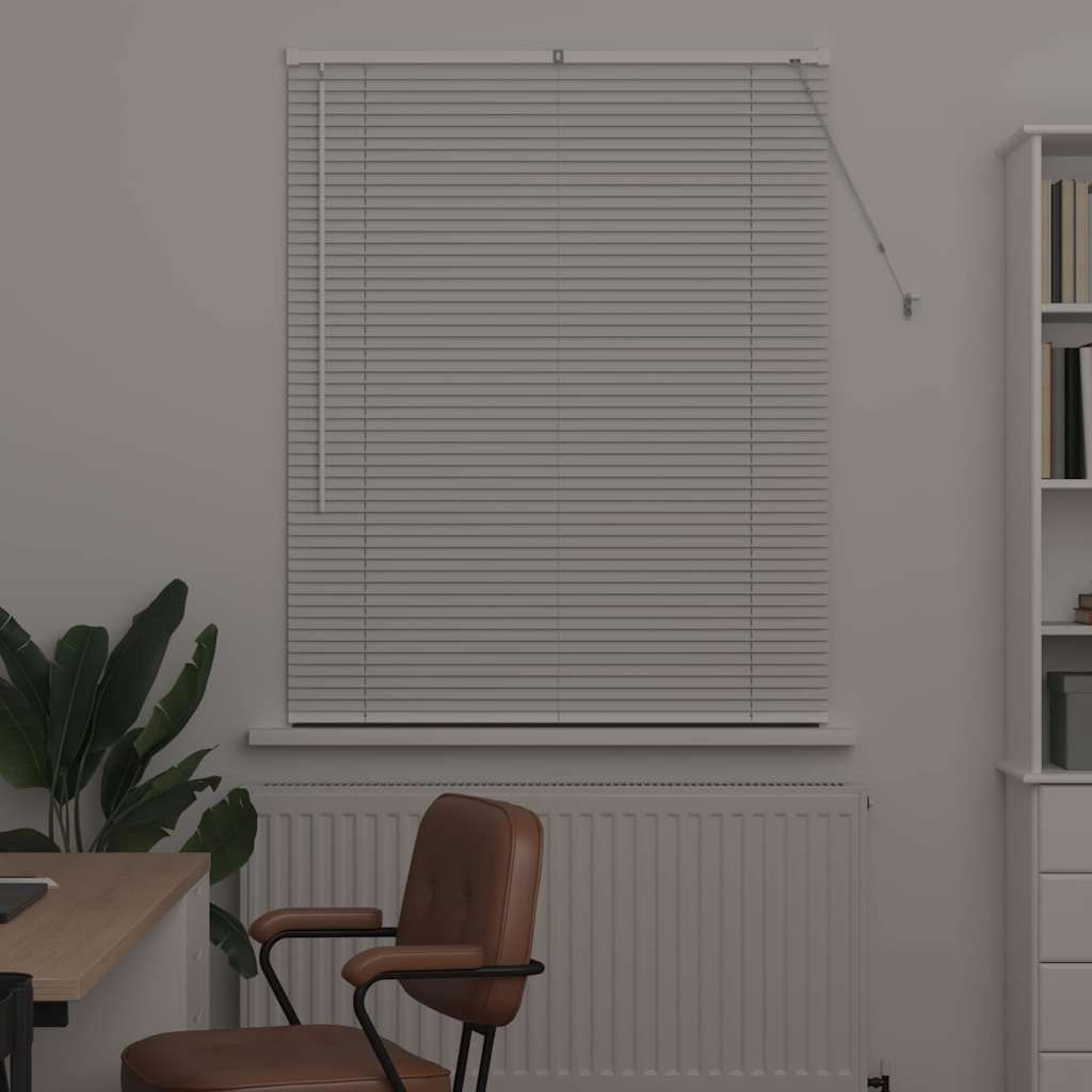 Vidaxx Jalousien weiß 130 x 105 cm Aluminium