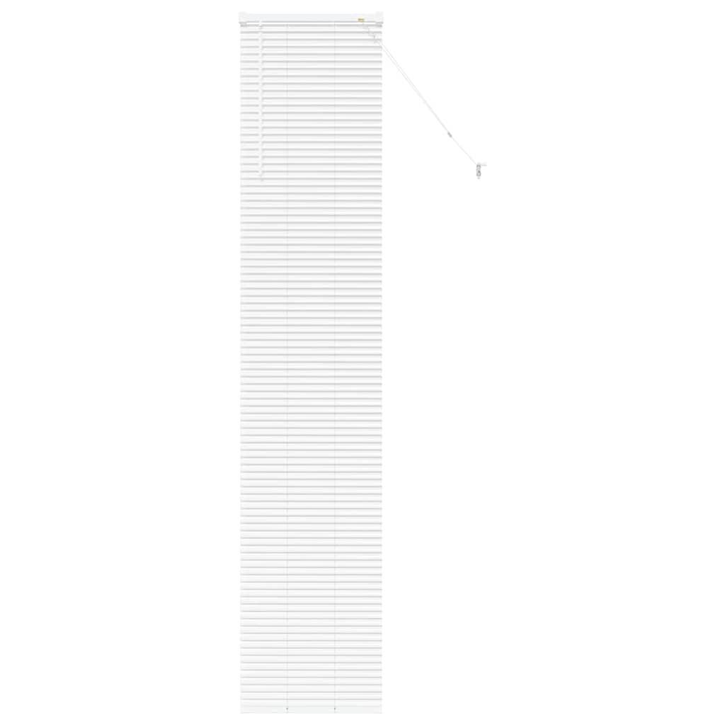 Vidaxx Jalousien weiß 220 x 45 cm Aluminium