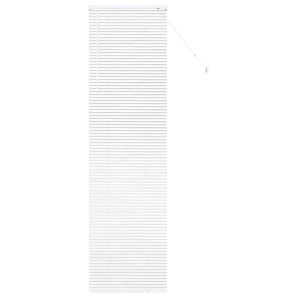 Vidaxx Jalousien weiß 220 x 55 cm Aluminium