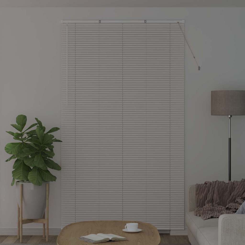 Vidaxx Jalousien weiß 220 x 135 cm Aluminium