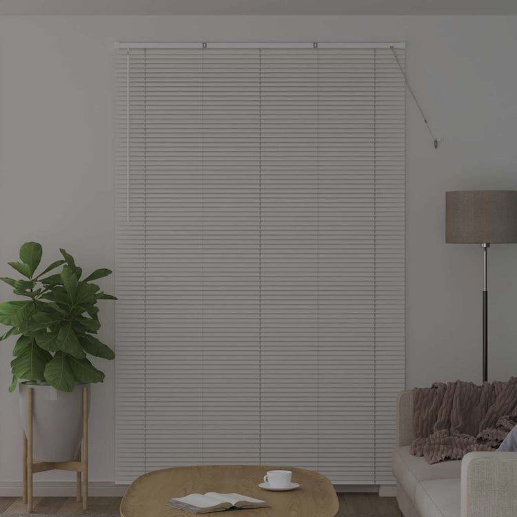 Vidaxx Jalousien weiß 220 x 145 cm Aluminium
