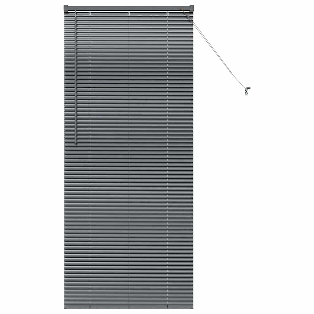 Vidaxx Jalousien dunkelgrau 175 x 75 cm Aluminium