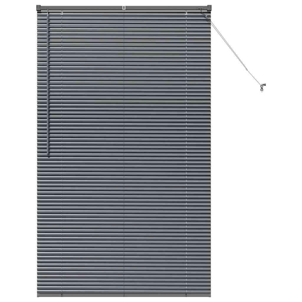 Vidaxx Jalousien dunkelgrau 175 x 105 cm Aluminium
