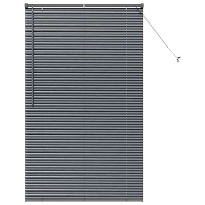 Vidaxx Jalousien dunkelgrau 175 x 105 cm Aluminium