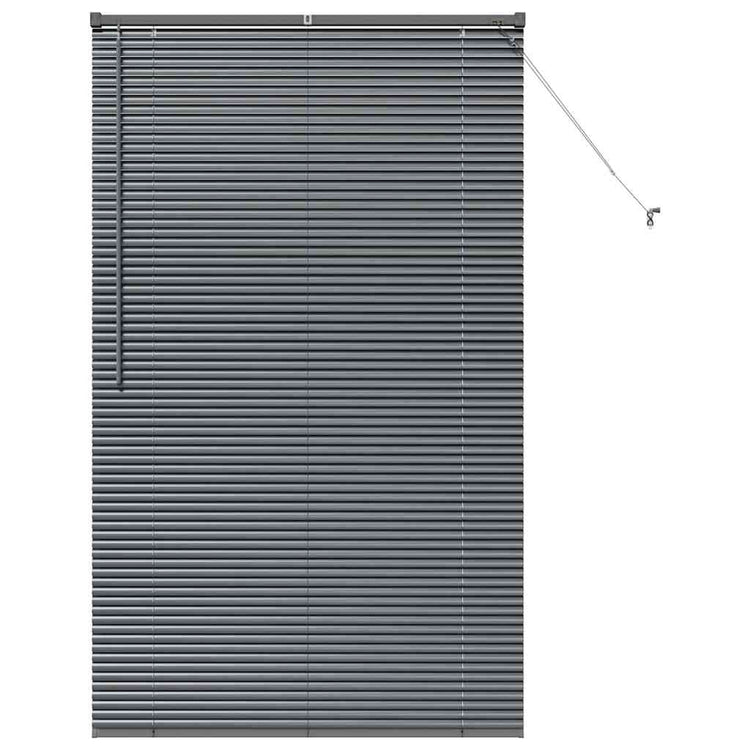 Vidaxx Jalousien dunkelgrau 175 x 105 cm Aluminium