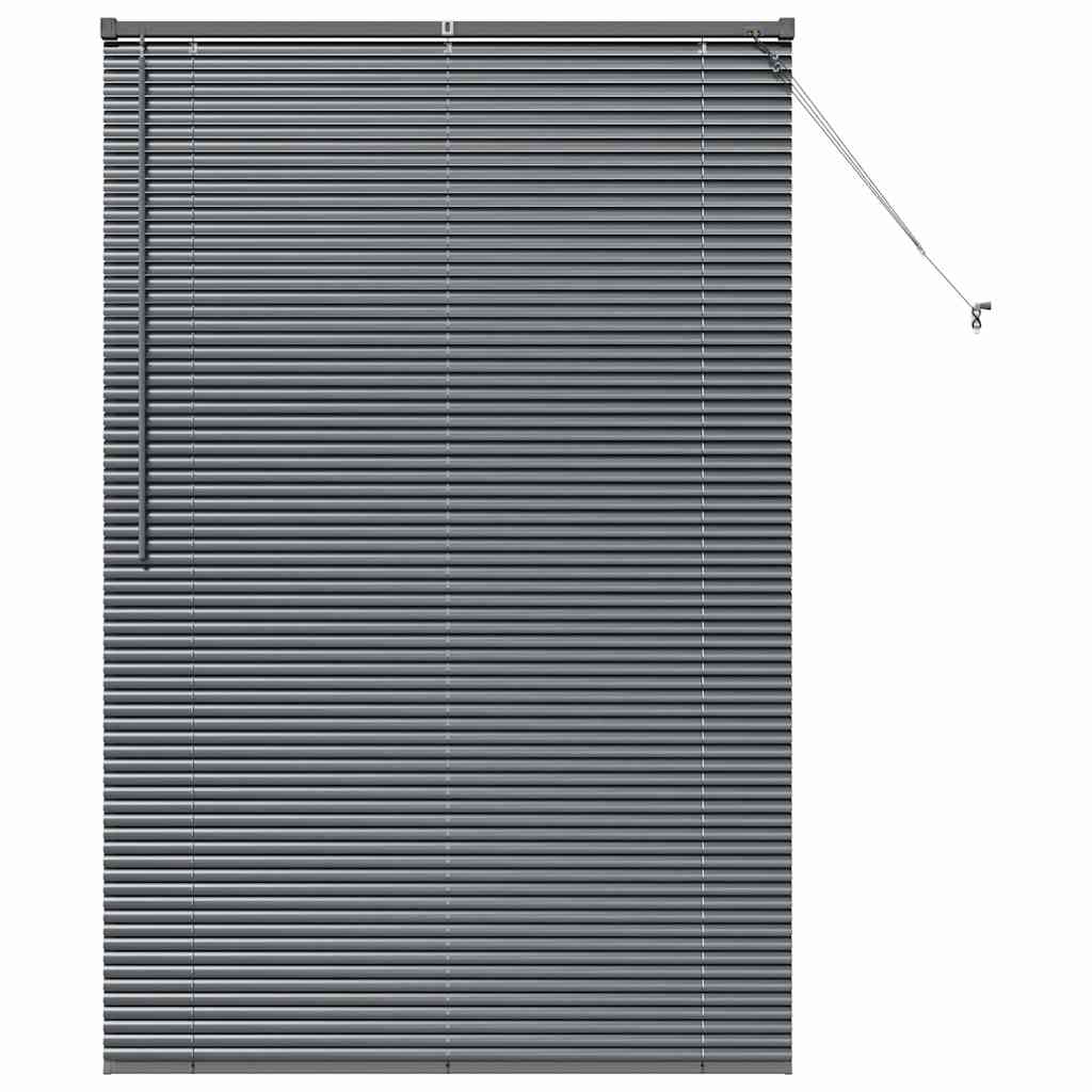 Vidaxx Jalousien dunkelgrau 175 x 115 cm Aluminium
