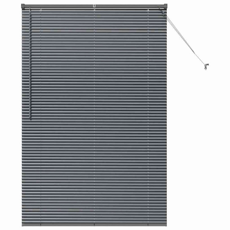 Vidaxx Jalousien dunkelgrau 175 x 120 cm Aluminium