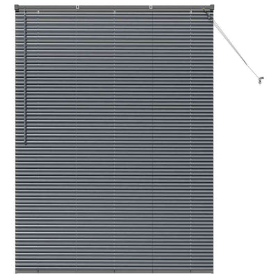 Vidaxx Jalousien dunkelgrau 175 x 130 cm Aluminium