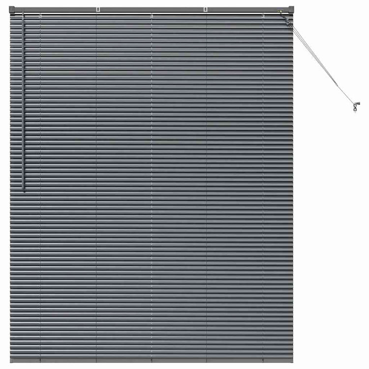 Vidaxx Jalousien Dunkelgrau 175 x 140 cm Aluminium
