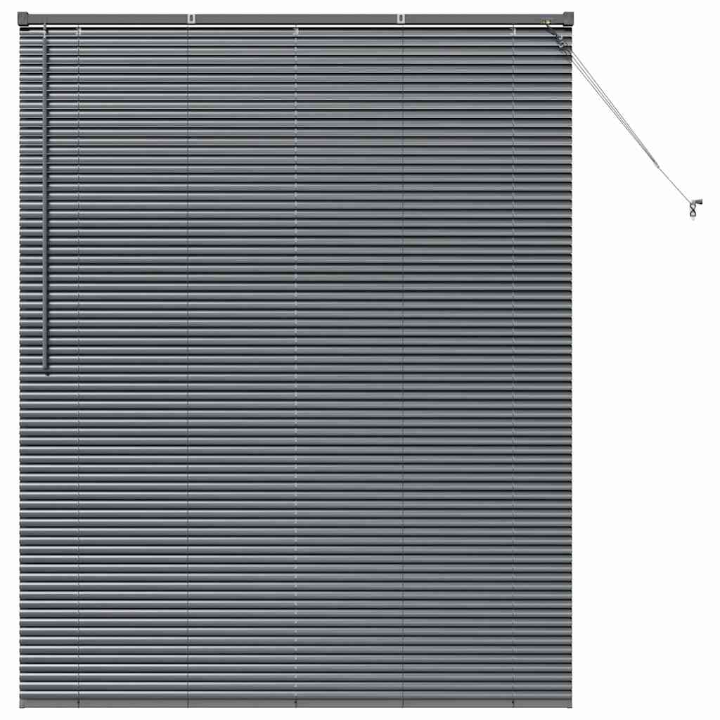 Vidaxx Jalousien Dunkelgrau 175 x 145 cm Aluminium