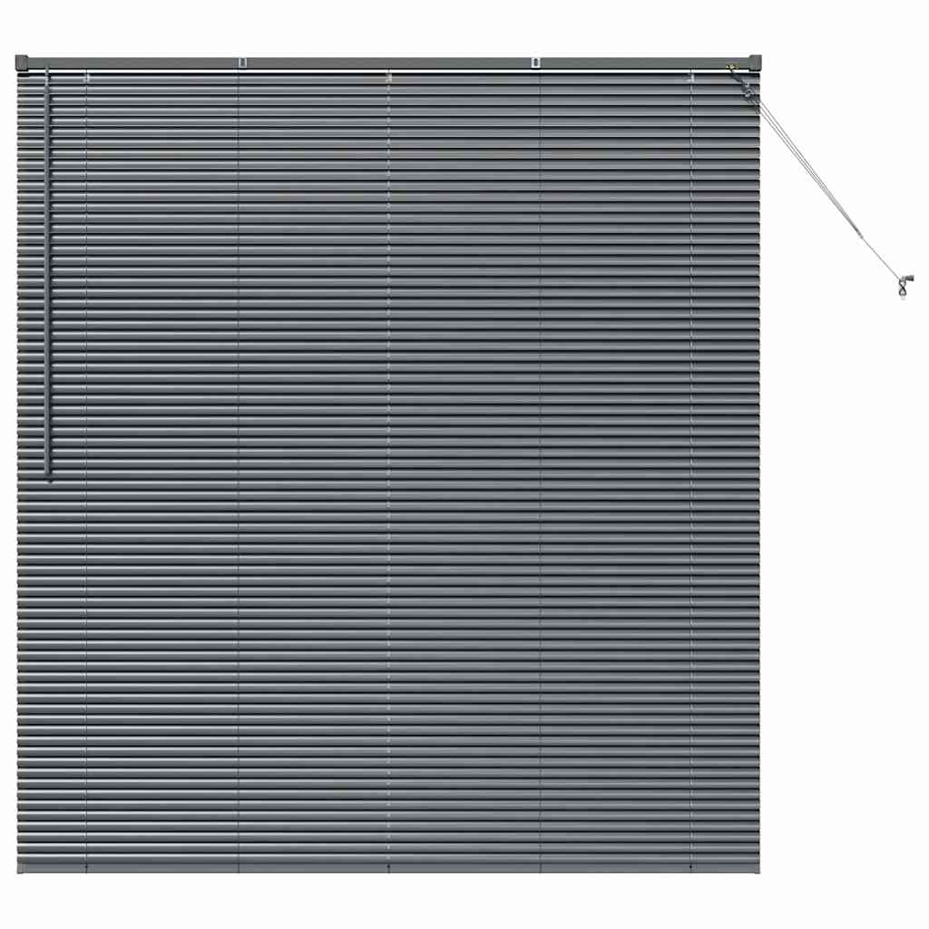 Vidaxx Jalousien dunkelgrau 175 x 155 cm Aluminium