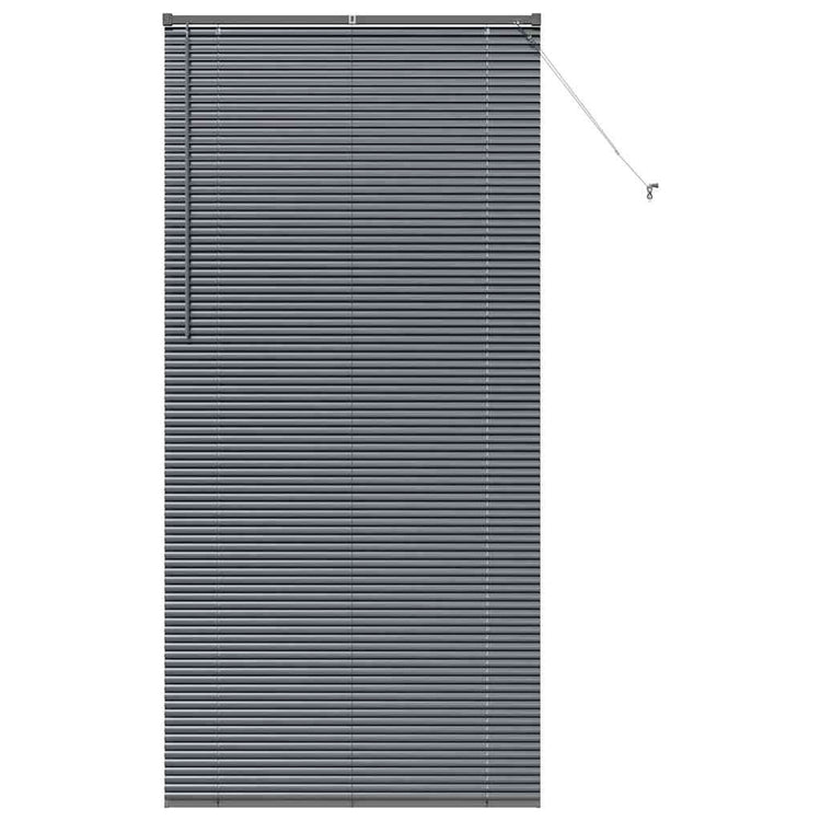 Vidaxx Jalousien dunkelgrau 220 x 105 cm Aluminium