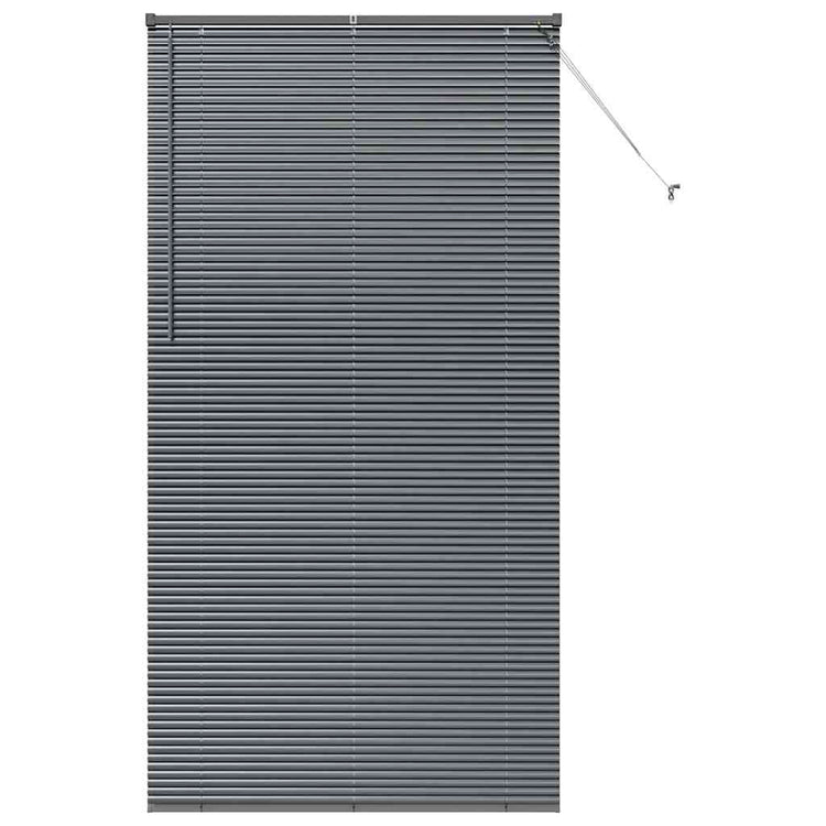 Vidaxx Jalousien dunkelgrau 220 x 115 cm Aluminium
