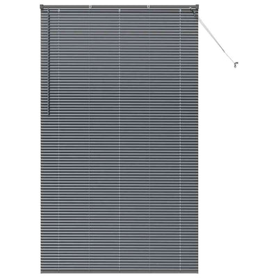 Vidaxx Jalousien dunkelgrau 220 x 135 cm Aluminium