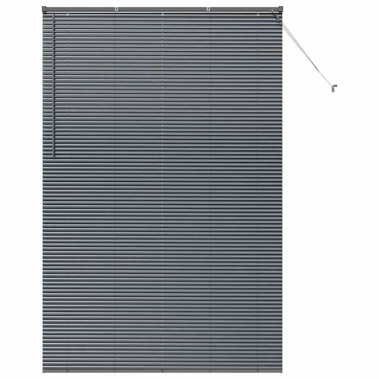 Vidaxx Jalousien dunkelgrau 220 x 140 cm Aluminium