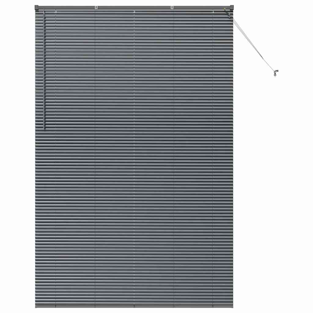 Vidaxx Jalousien dunkelgrau 220 x 145 cm Aluminium