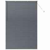 Vidaxx Jalousien dunkelgrau 220x150cm Aluminium - afbeelding 2