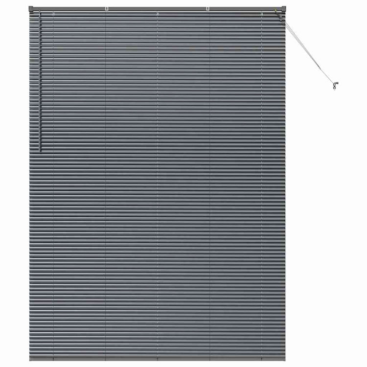Vidaxx Jalousien dunkelgrau 220 x 160 cm Aluminium