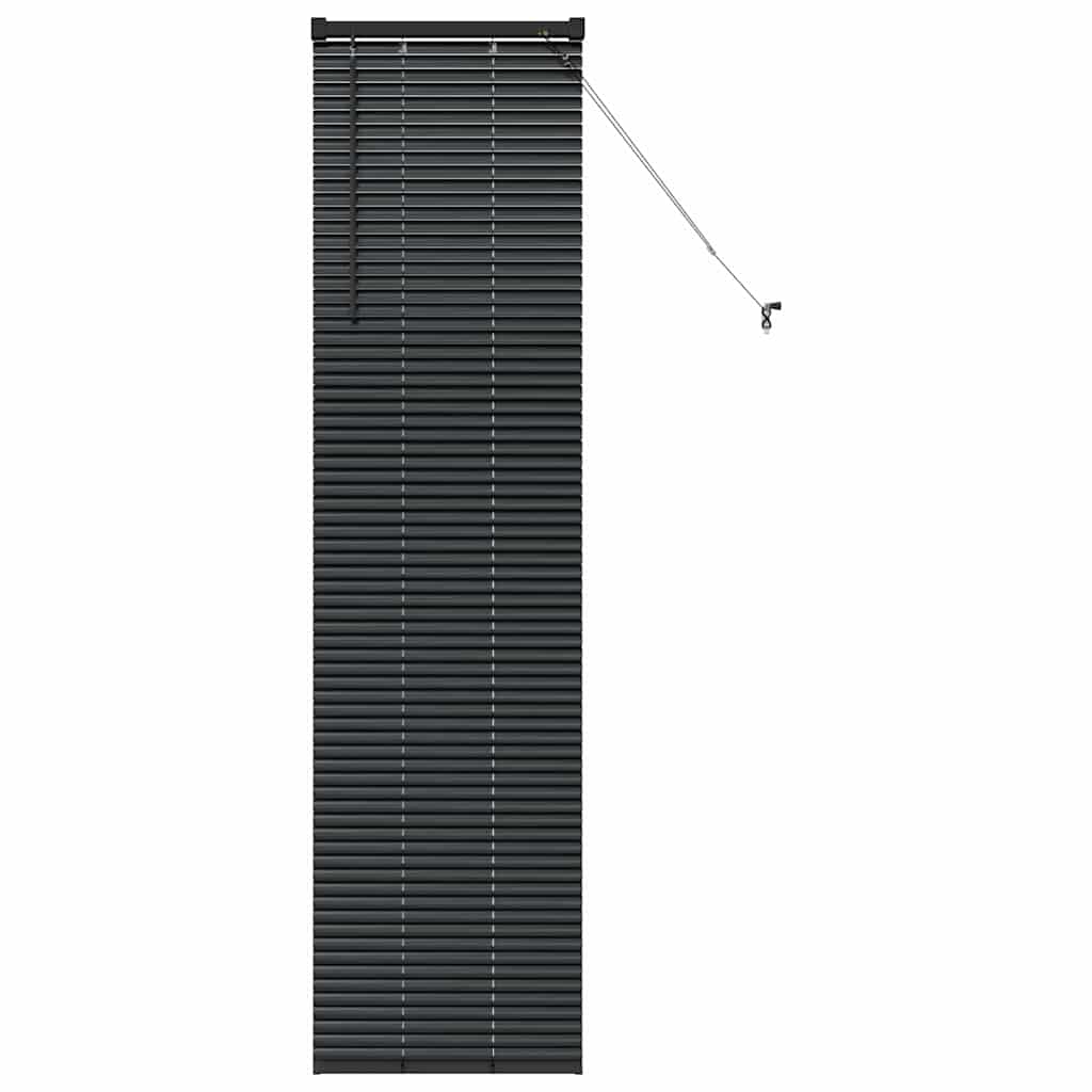 Vidaxx Jalousien Schwarz 175 x 45 cm Aluminium