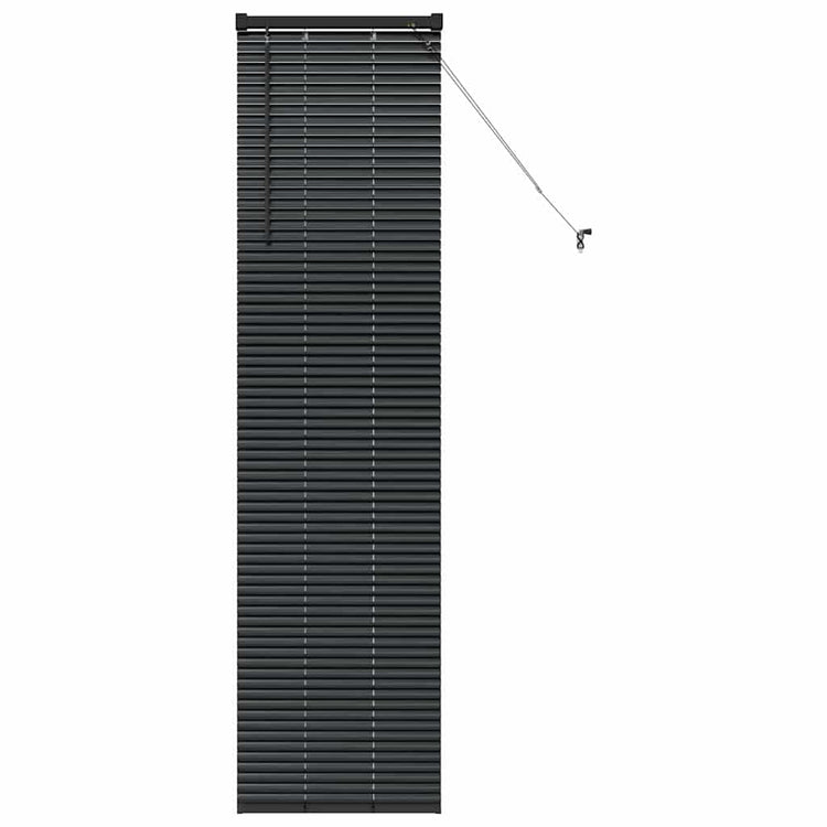 Vidaxx Jalousien Schwarz 175 x 50 cm Aluminium