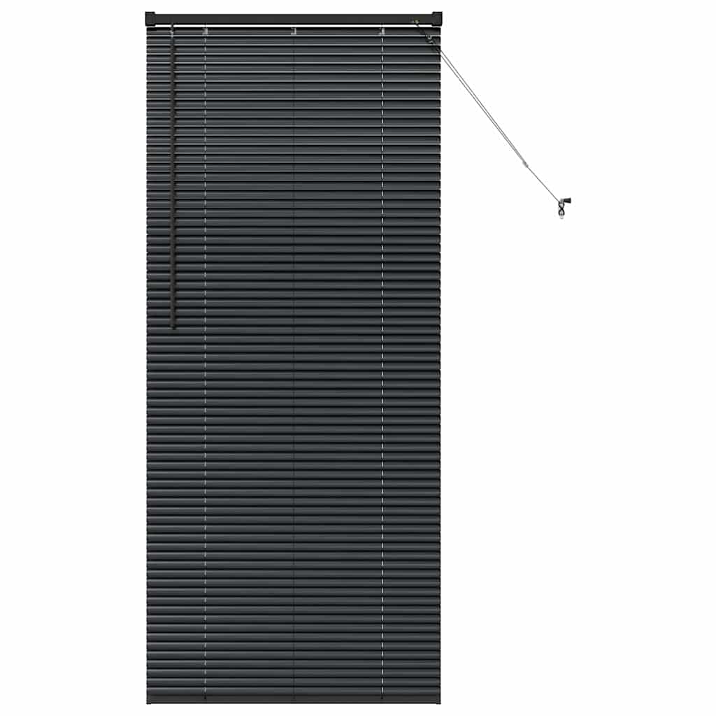 Vidaxx Jalousien Schwarz 175 x 80 cm Aluminium