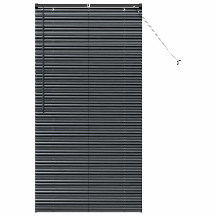 Vidaxx Jalousien Schwarz 175 x 85 cm Aluminium