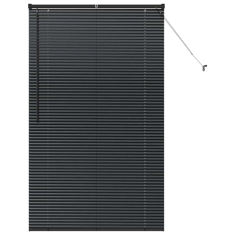 Vidaxx Jalousien Schwarz 175 x 105 cm Aluminium