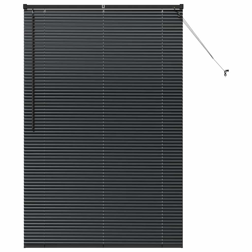 Vidaxx Jalousien Schwarz 175 x 115 cm Aluminium