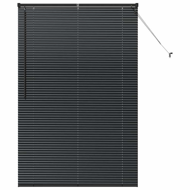 Vidaxx Jalousien Schwarz 175 x 115 cm Aluminium
