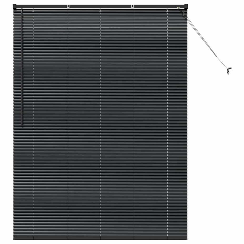 Vidaxx Jalousien Schwarz 175 x 130 cm Aluminium