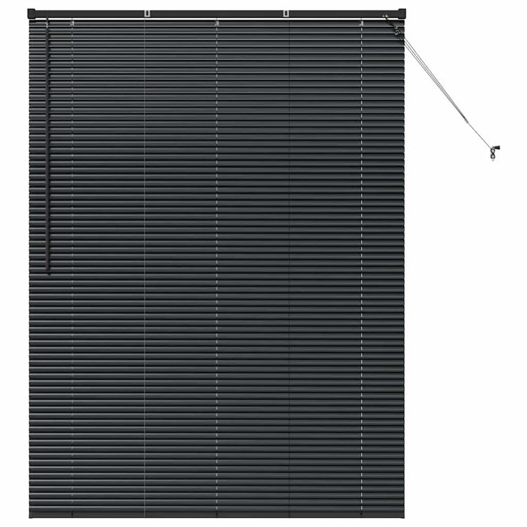 Vidaxx Jalousien Schwarz 175 x 130 cm Aluminium